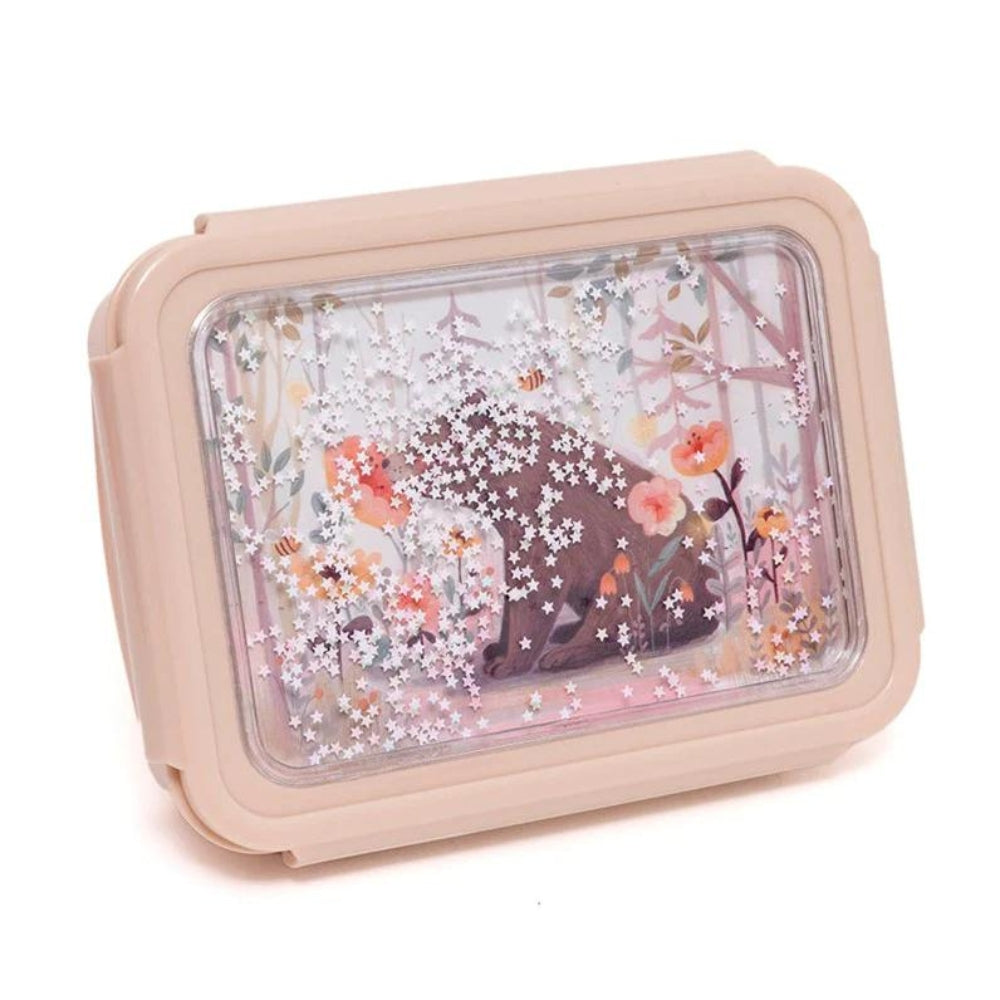 Petit Monkey lunchbox dla dziewczynki humming bear