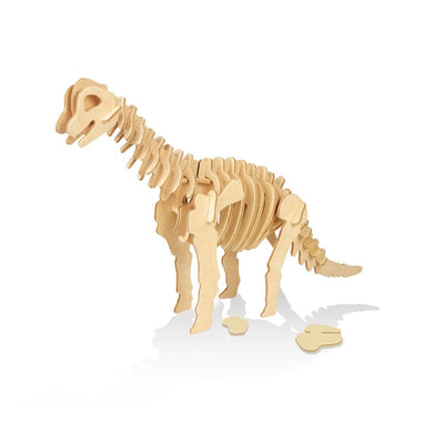 Buki Drewniany model do składania dinozaura Brachiozaur