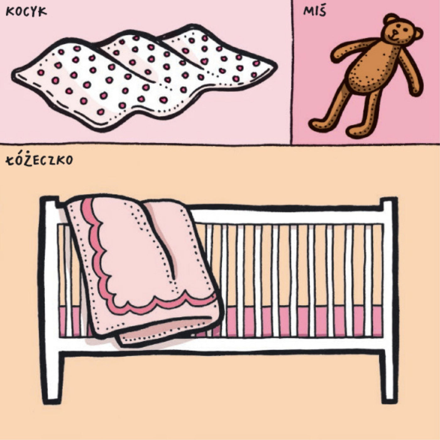 Dwie Siostry Słownik obrazkowy Jeden dzień 18m+