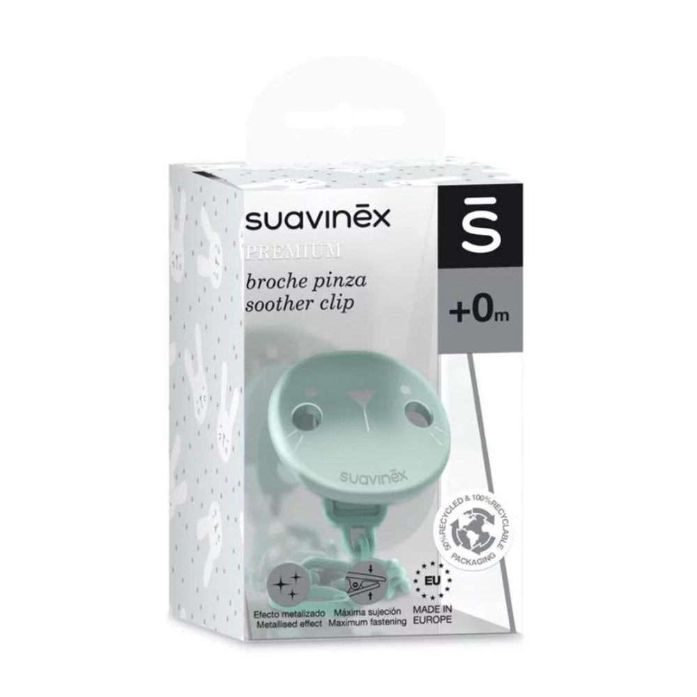 Suavinex zawieszka do smoczka Hygge Kotek Miętowy