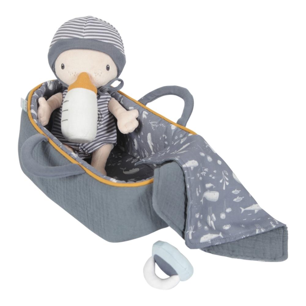 Little Dutch Laleczka Przytulanka Baby Jim z akcesoriami