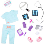 Our Generation Lalka dla dzieci Tonia 46cm Chirurg z akcesoriami tematycznymi - 4kidspoint.pl