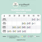 ergoPouch Śpiworek niemowlęcy Jersey Sage 8-24M 2.5TOG
