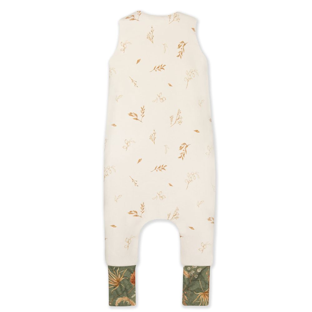Sleepee Dwustronny śpiworek z nogawkami bohemian green bohemian botanic 1-2 lat