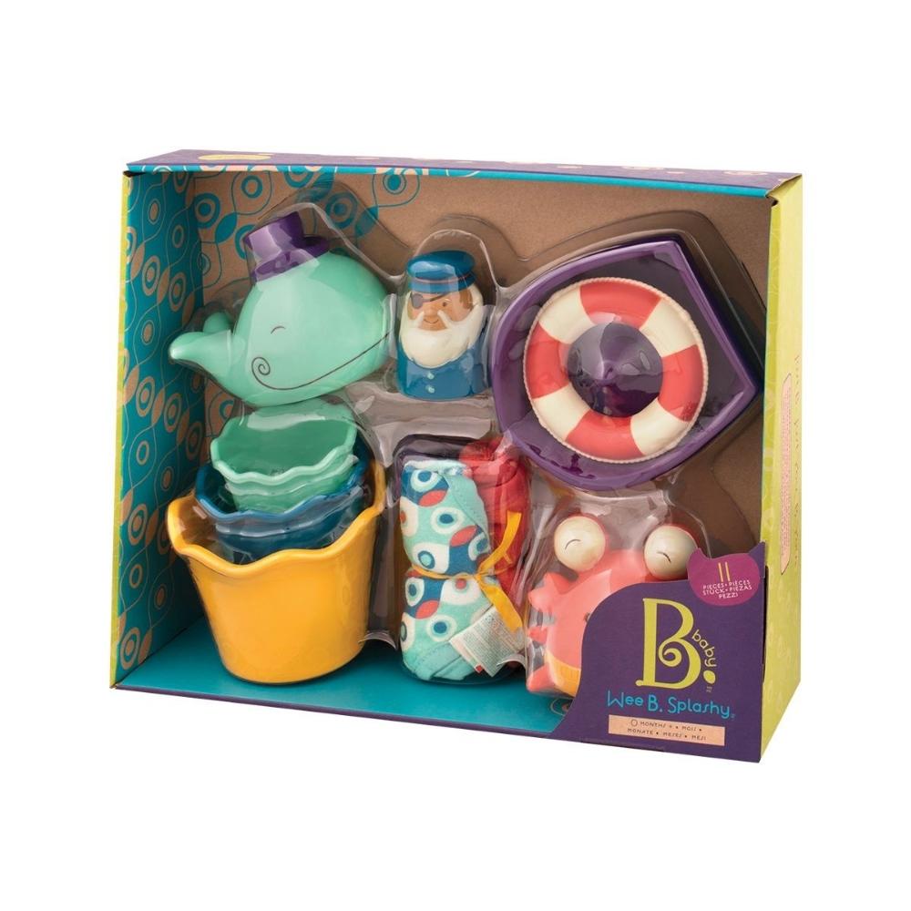 B.Toys Zestaw do kąpieli dla niemowląt Wee B. Splashy