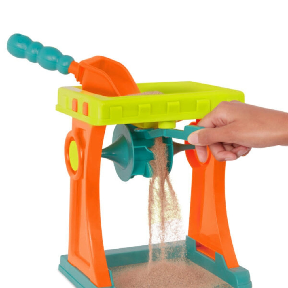 B.toys Zabawki do piasku autko dla dzieci Sandy Sifter Set
