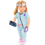 Our Generation Lalka dla dzieci Tonia 46cm Chirurg z akcesoriami tematycznymi - 4kidspoint.pl