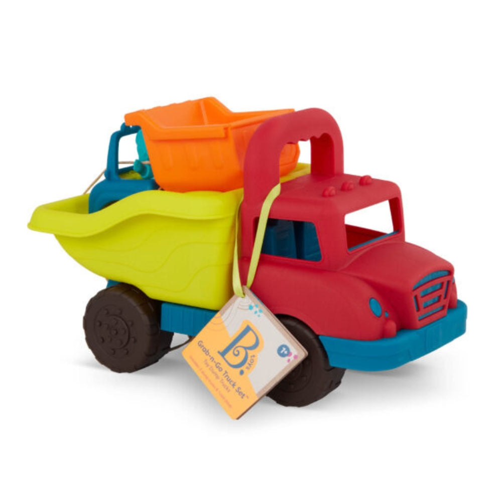 B.toys Ciężarówka dla dziecka wywrotka Grab-n-Go Truck Set