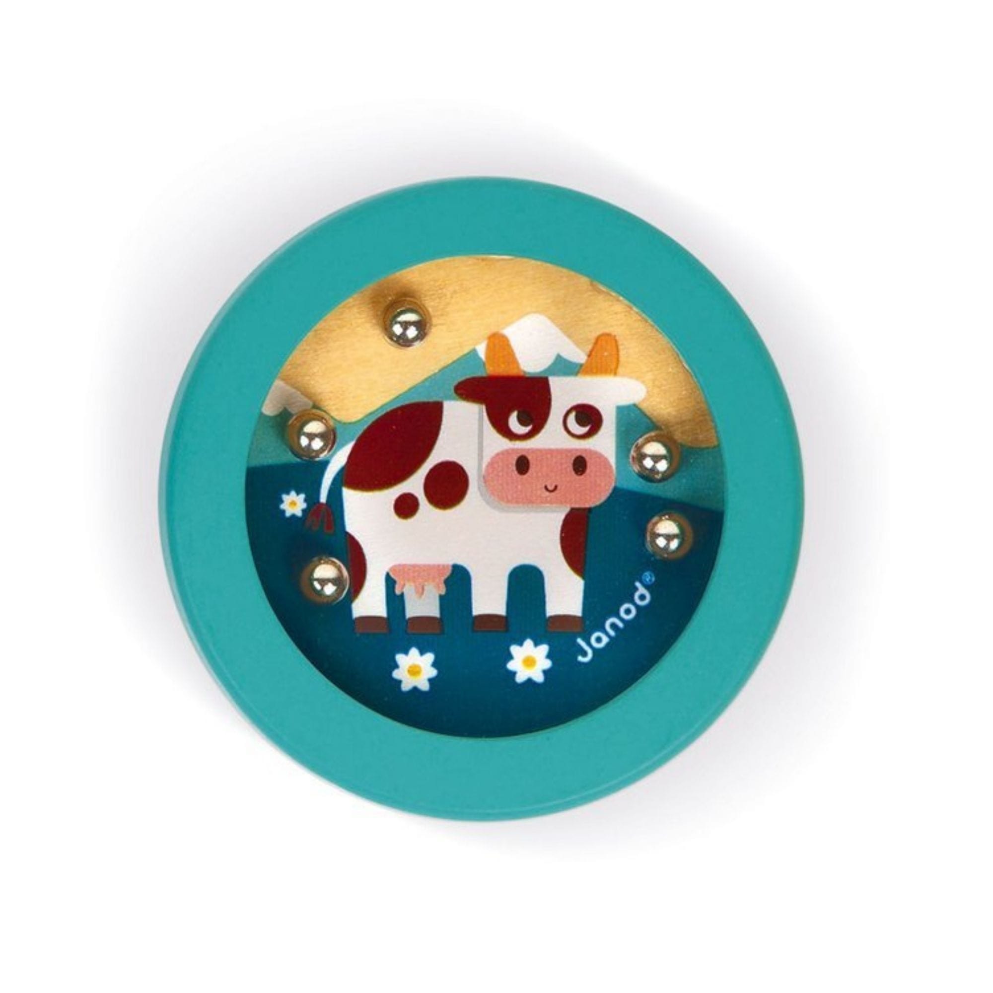 Janod Gra zręcznościowa dla dzieci z kuleczkami Pocket 3+ - 4kidspoint.pl