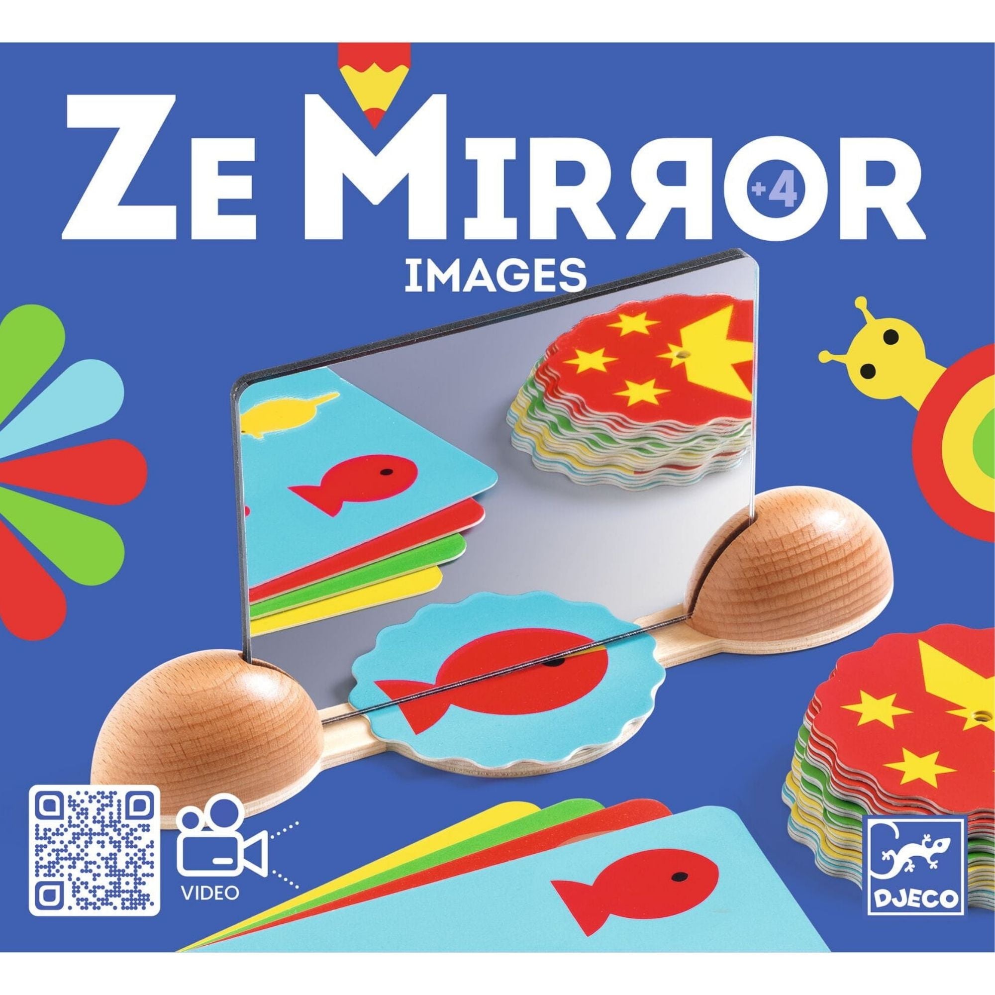 Djeco Gra edukacyjna dla dzieci Ze Mirror Images