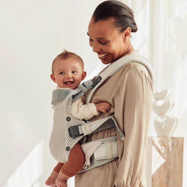 BABYBJORN nosidełko dla niemowlaka Harmony 3D Mesh Kremowy