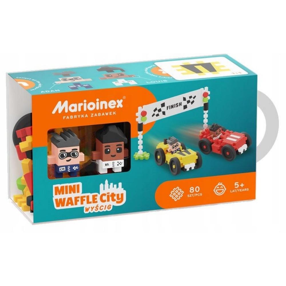 Marioinex Klocki Mini Waffle  Wyścig 80 elementów