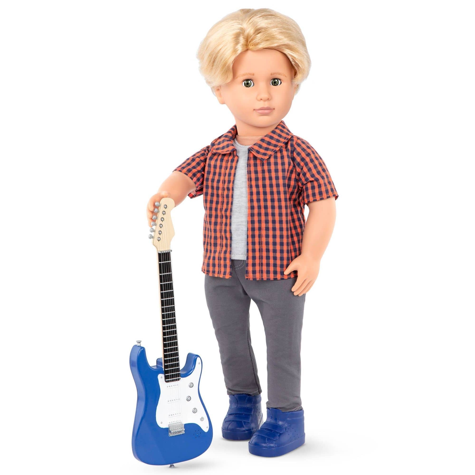 Our Generation Ubranka dla lalki chłopca 46cm Plaid to rock - 4kidspoint.pl