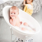 Shnuggle Wanienka dla Niemowlaka z Odpływem Baby Taupe