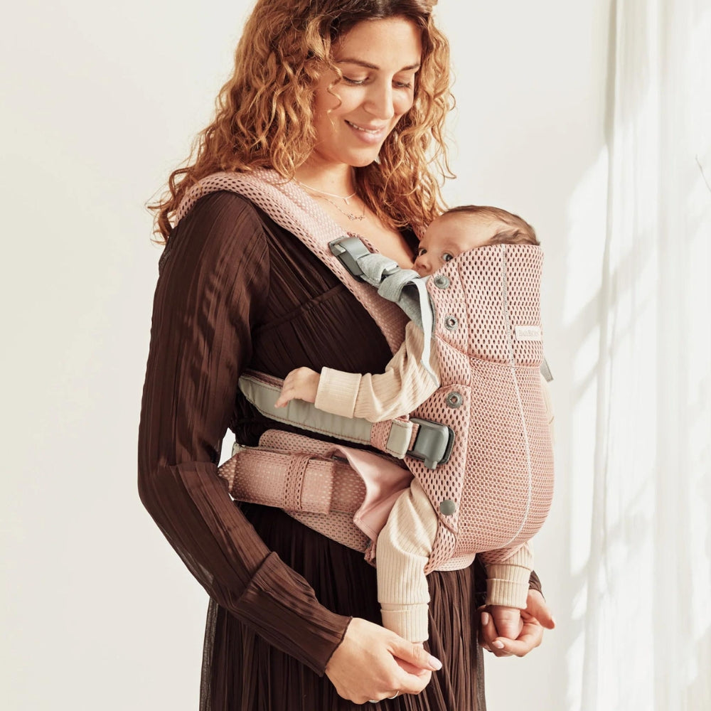BABYBJORN nosidełko dla niemowlaka Harmony 3D Mesh Zgaszony Róż