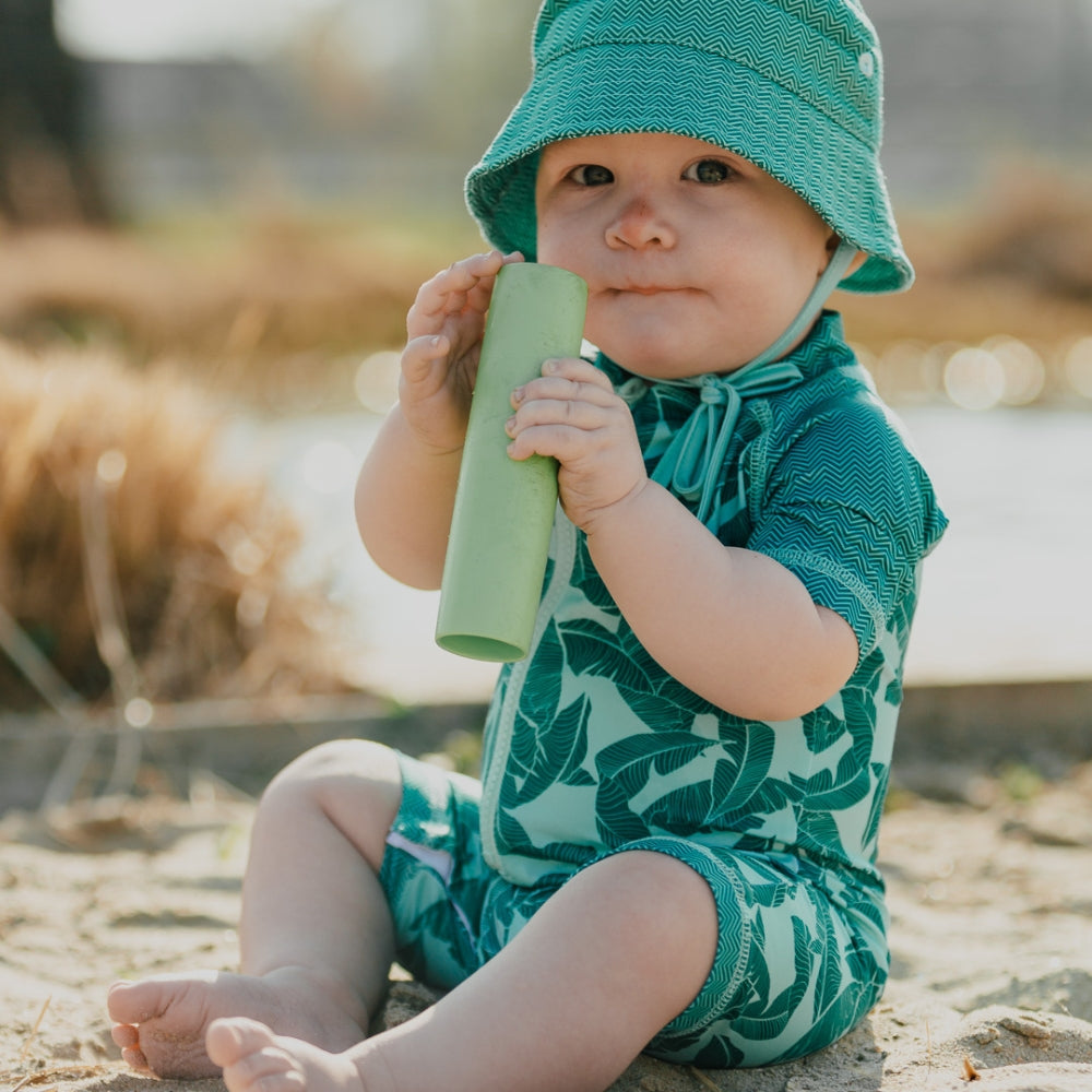 Ducksday Jednoczęściowy strój kąpielowy dla dziecka + bucket hat Epic rozmiar 98