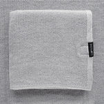 LullaLove Otulacz/Kocyk z wełny merino szary, gray mist