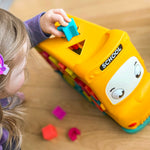 B.Toys Sorter dla dzieci Autobus z alfabetem magnetycznym AlphaBus