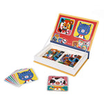Janod Magnetyczna układanka Magnetibook   zwierzątka - 4kidspoint.pl