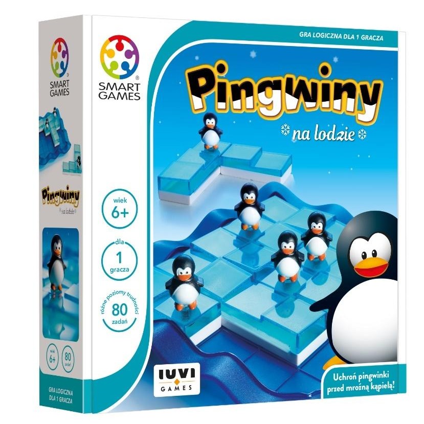 Smart Games Gra logiczna Pingwiny na Lodzie