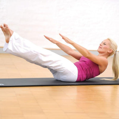 Sissel Mata do ćwiczeń fitness Gym Mat 180x60x1,5 cm Szara