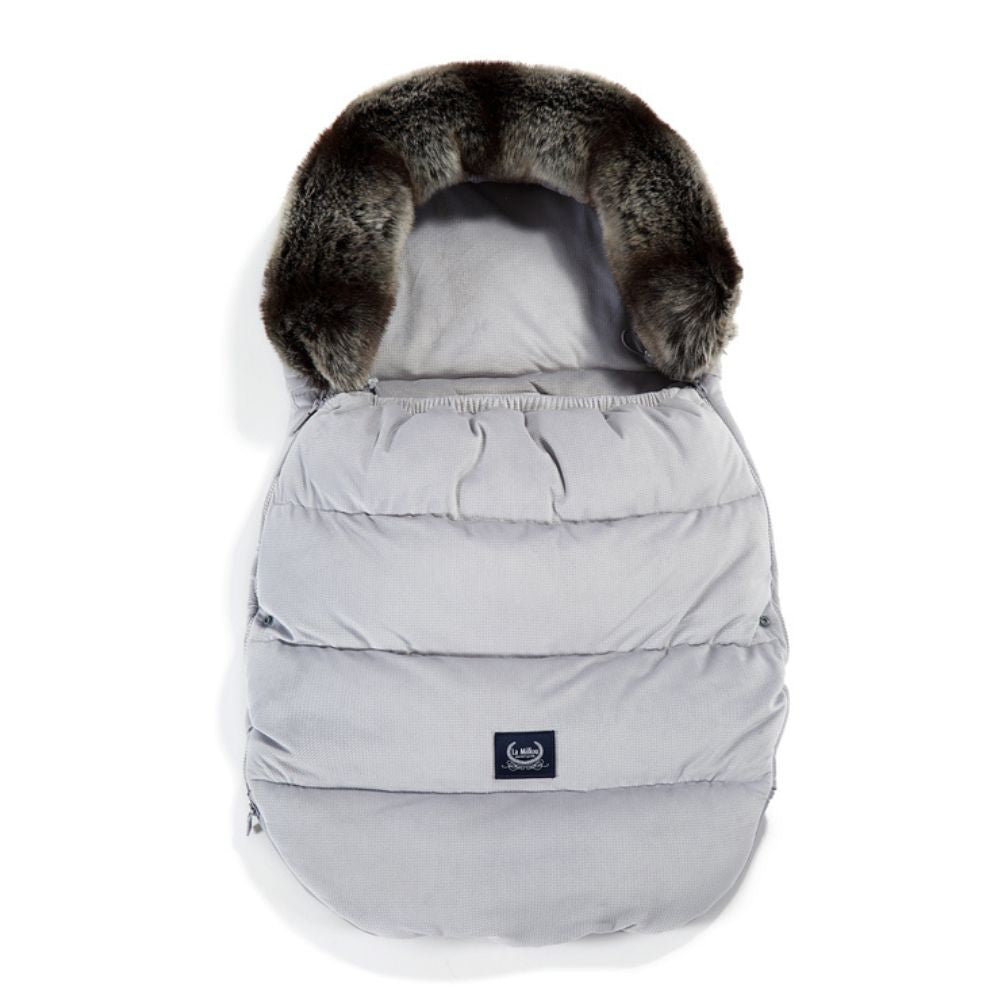 La Millou Śpiworek do wózka Aspen Winterproof Stroller Bag Combo Dark Grey