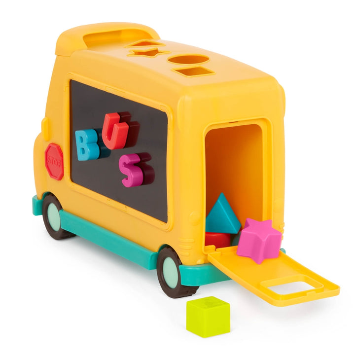 B.Toys Sorter dla dzieci Autobus z alfabetem magnetycznym AlphaBus