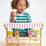 Tender Leaf Toys Mini lodziarnia z lodami w rożkach