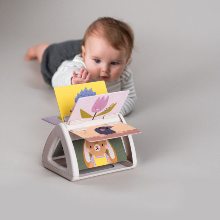 Taf toys Książeczka dla niemowląt obracająca się Tummy-Time