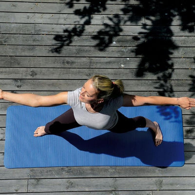 Sissel  Mata do ćwiczeń Gym Mat 180x60x1cm niebieska