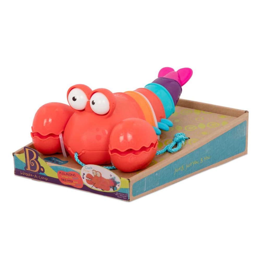 B.Toys Zabawka do ciągnięcia Homar
