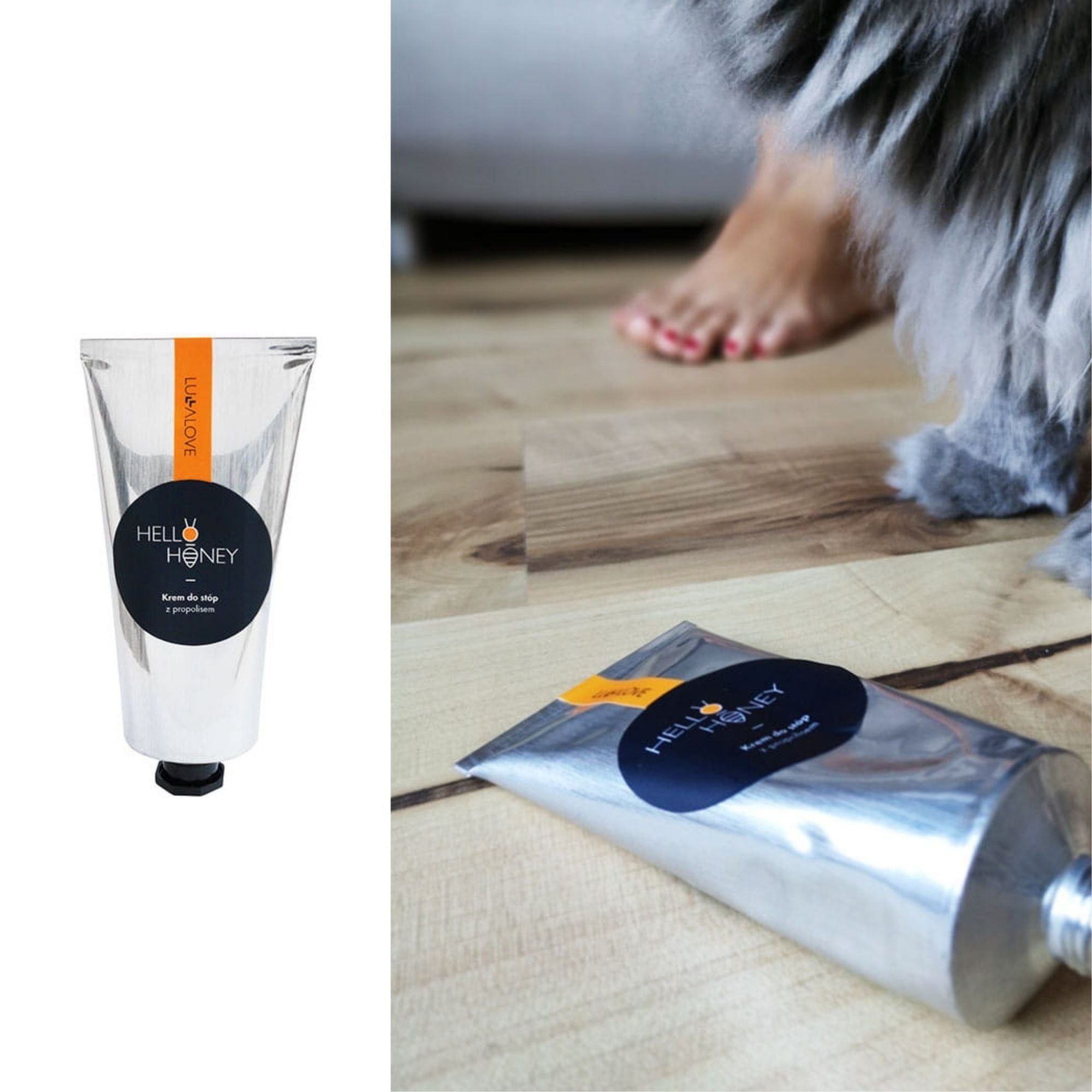 Lullalove Krem do stóp 70 ml z propolisem