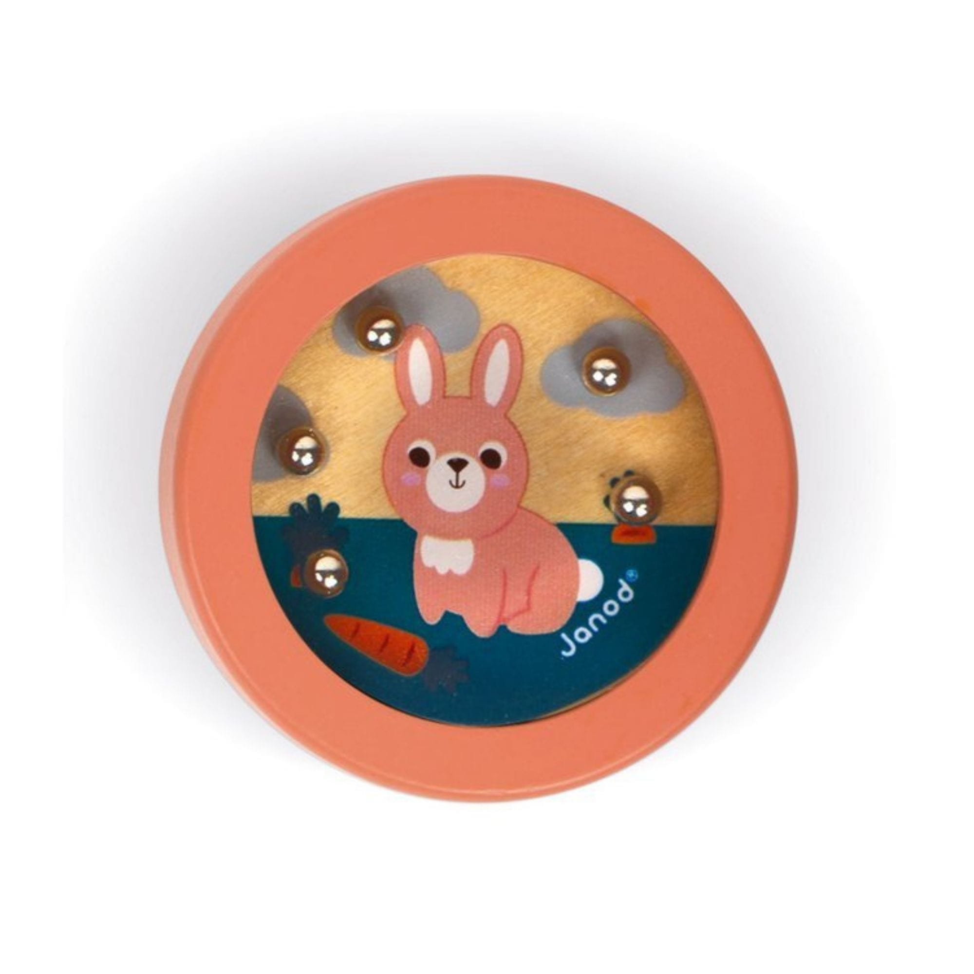 Janod Gra zręcznościowa dla dzieci z kuleczkami Pocket 3+ - 4kidspoint.pl