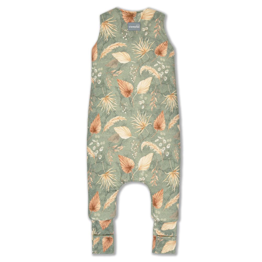 Sleepee Dwustronny śpiworek z nogawkami bohemian green bohemian botanic 1-2 lat