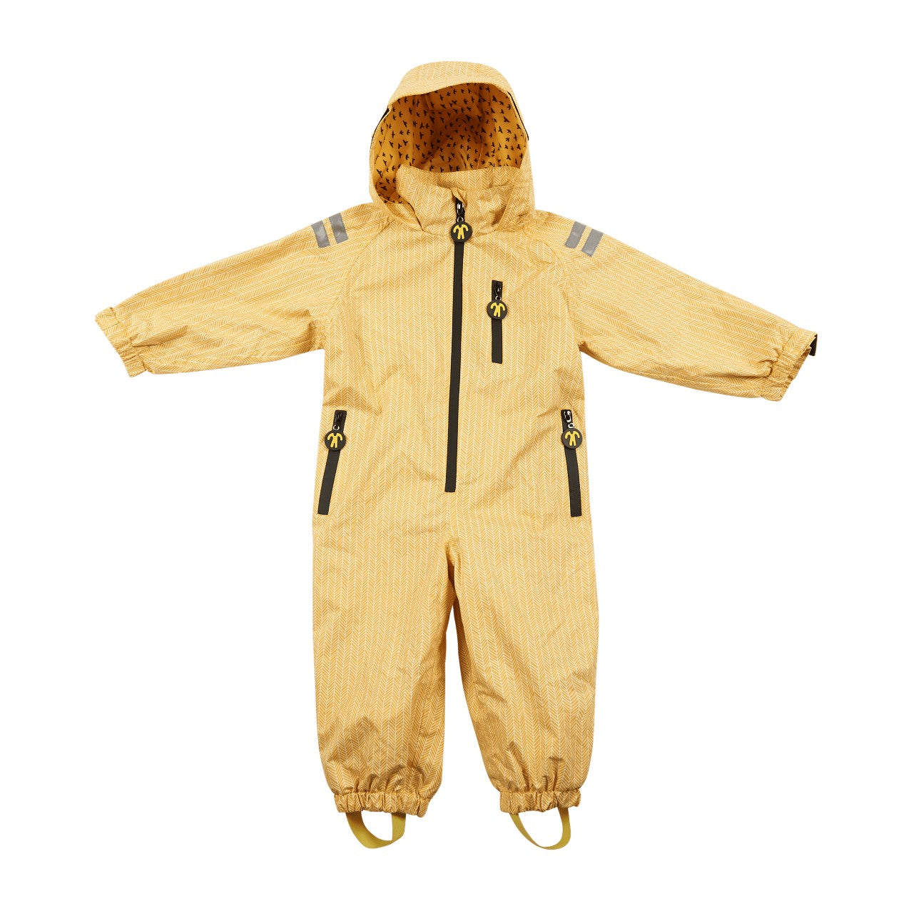 Ducksday Kombinezon przeciwdeszczowy całoroczny Yellow Falcon 80-86 - 4kidspoint.pl