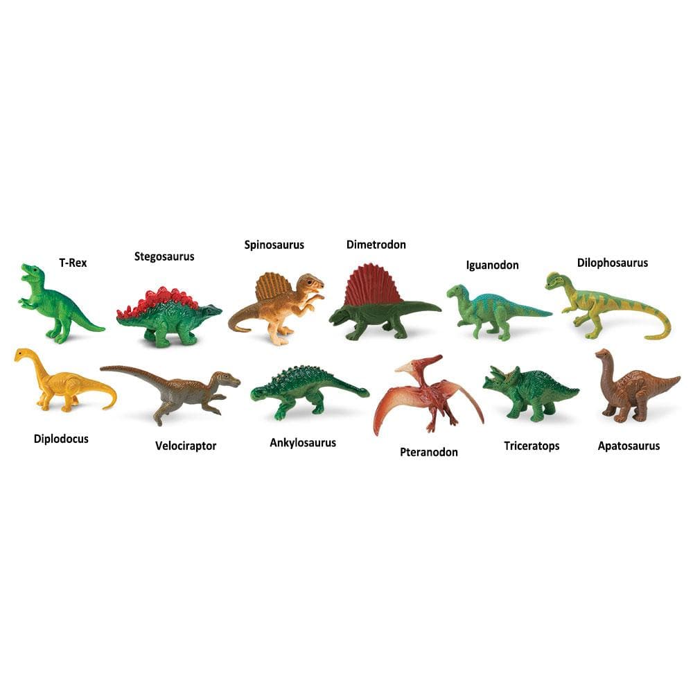 Safari Ltd Figurki dinozaurów Zestaw figurek Montessori Tuba