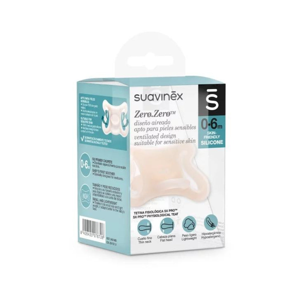 Suavinex Smoczek fizjologiczny Sx Pro Zero Zero 0-6m