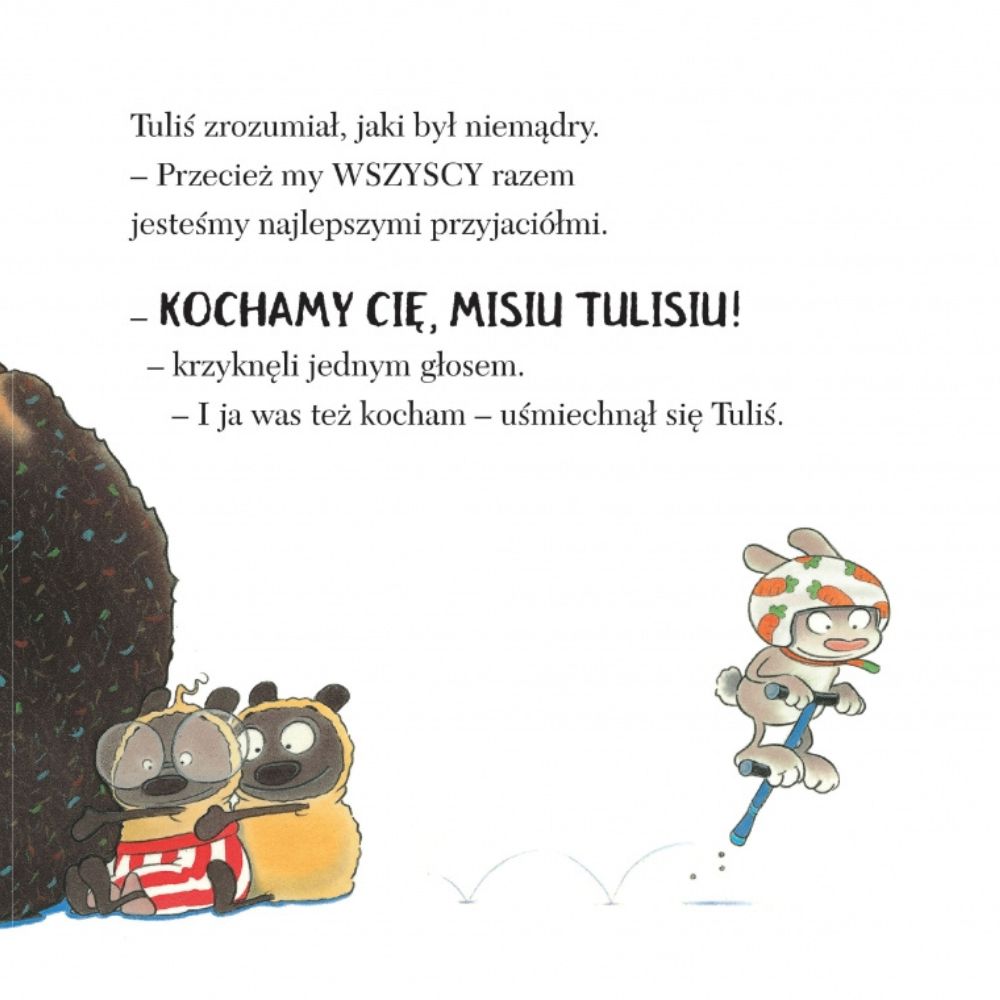 Wydawnictwo Amberek Książka dla dzieci Kochamy Cię, Misiu Tulisiu