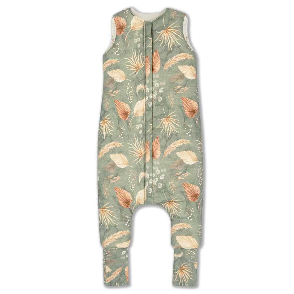 Sleepee Dwustronny śpiworek z nogawkami bohemian green bohemian botanic 1-2 lat