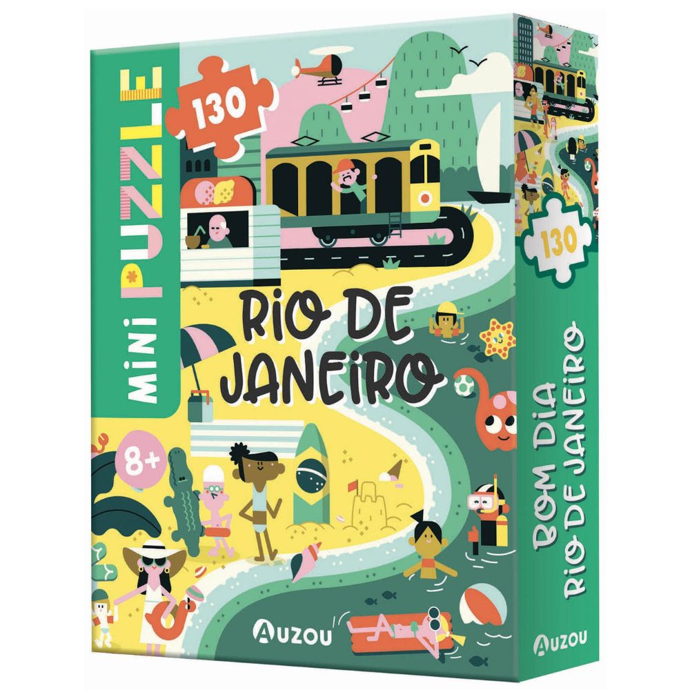 Auzou Puzzle dla dzieci Bom dia Rio De Janeiro 130 el.