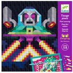 Djeco Zestaw kreatywny dla dzieci Pixel Art Najeźdźcy