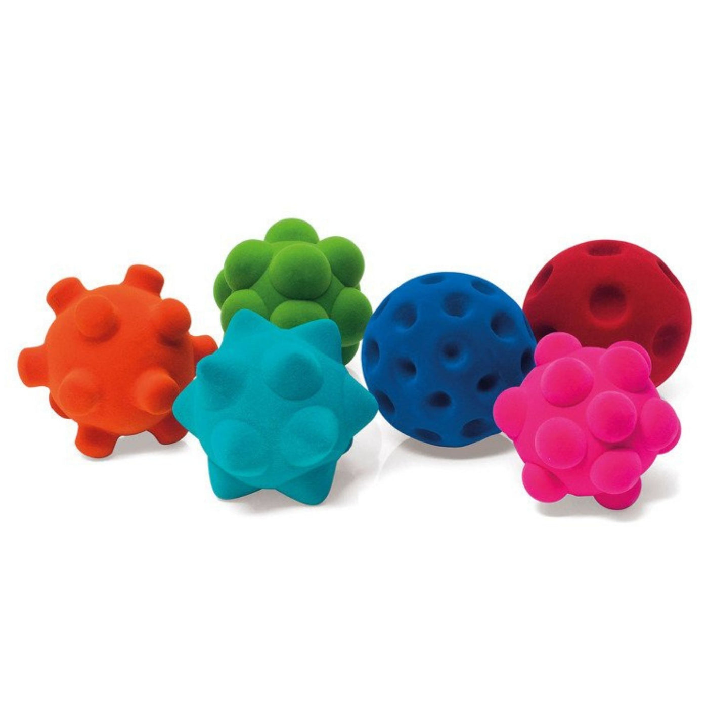 Rubbabu Piłka sensoryczna turkusowa - 4kidspoint.pl