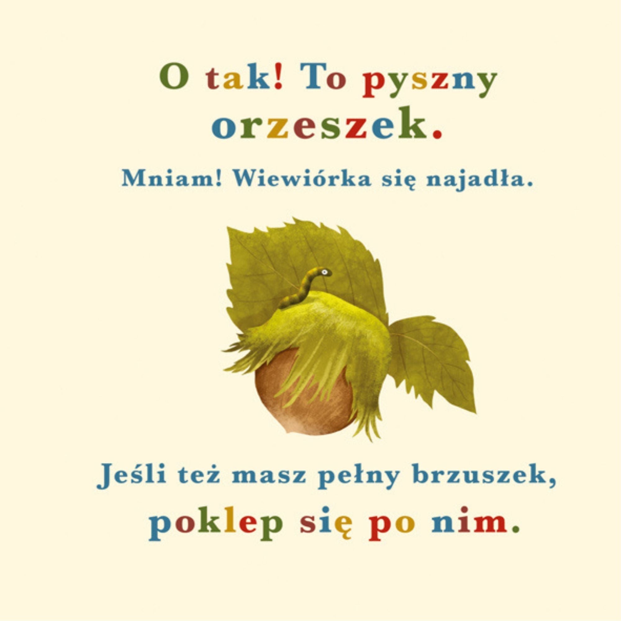 Nasza Księgarnia Rok w lesie Wiewiórka