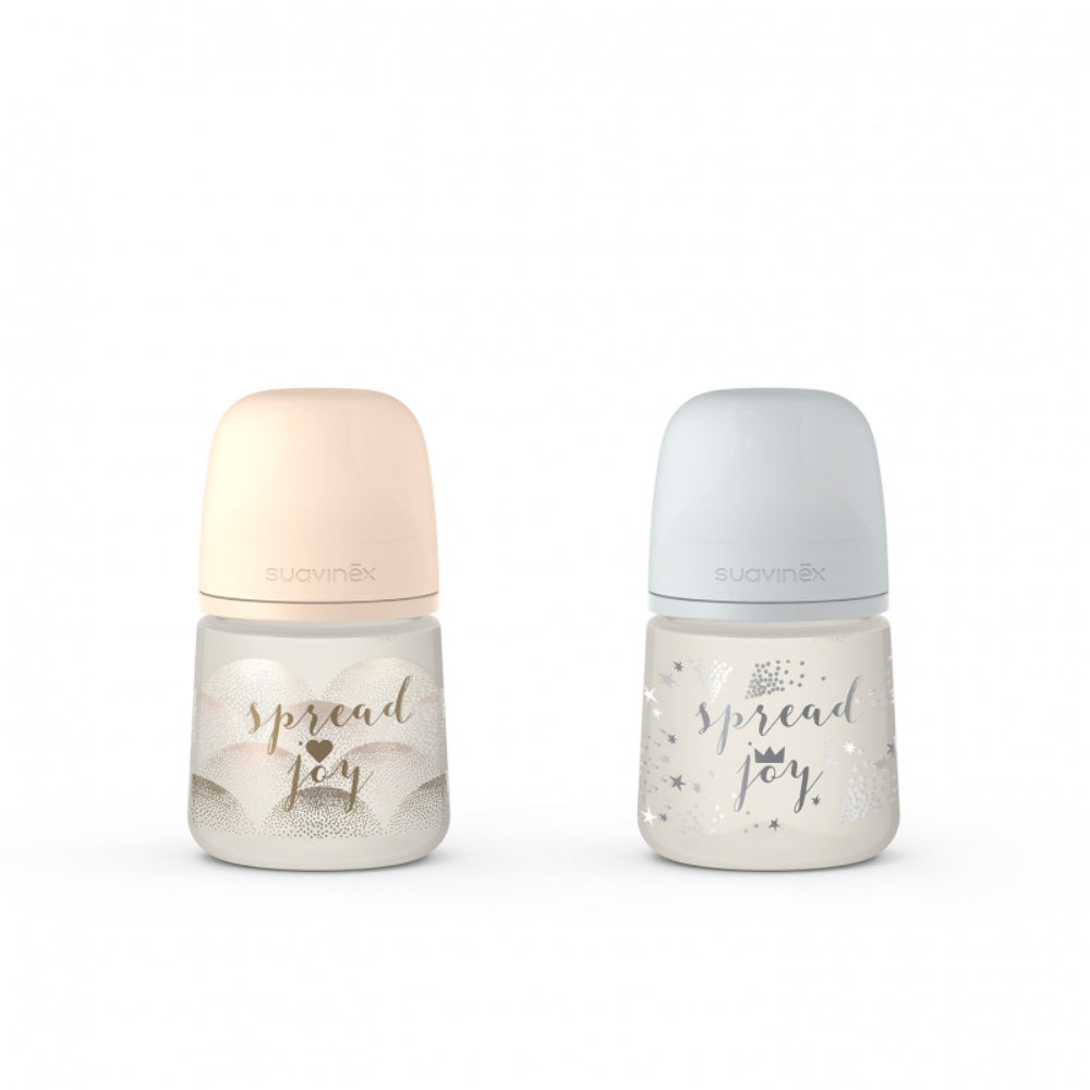 Suavinex Butelka SX Pro Spread Joy 150 ml Szara Korona