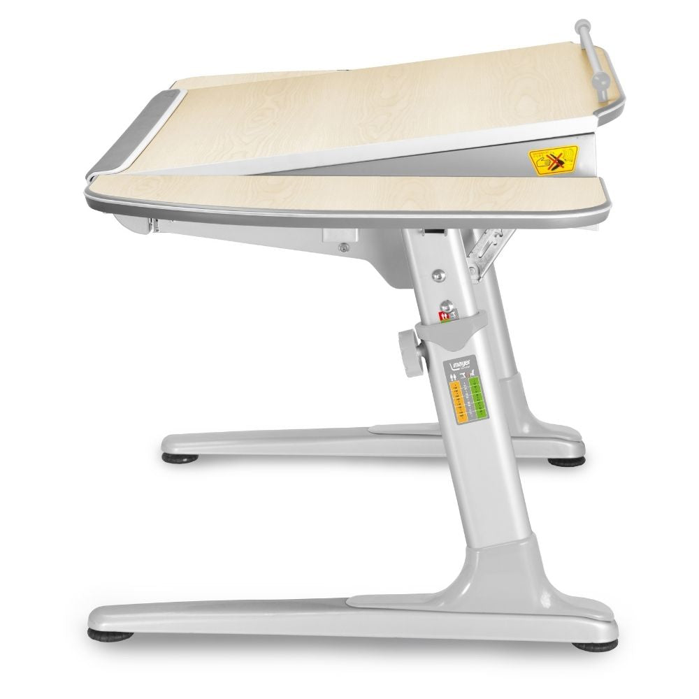 Mayer Biurko ergonomiczne rosnące razem z dzieckiem naturalne + 5 kolorów Profi3