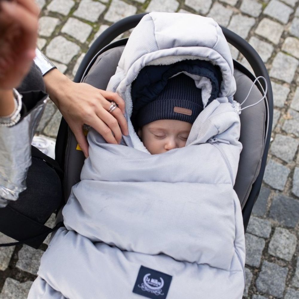 La Millou Śpiworek zimowy Aspen Winterproof Stroller Bag Baby Dark Grey