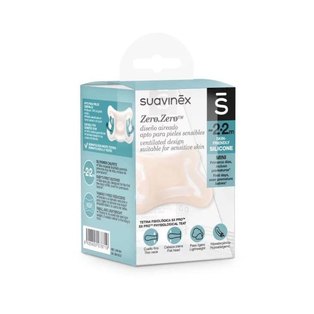 Suavinex Smoczek dla wcześniaków fizjologiczny SX Pro Zero -2-2m
