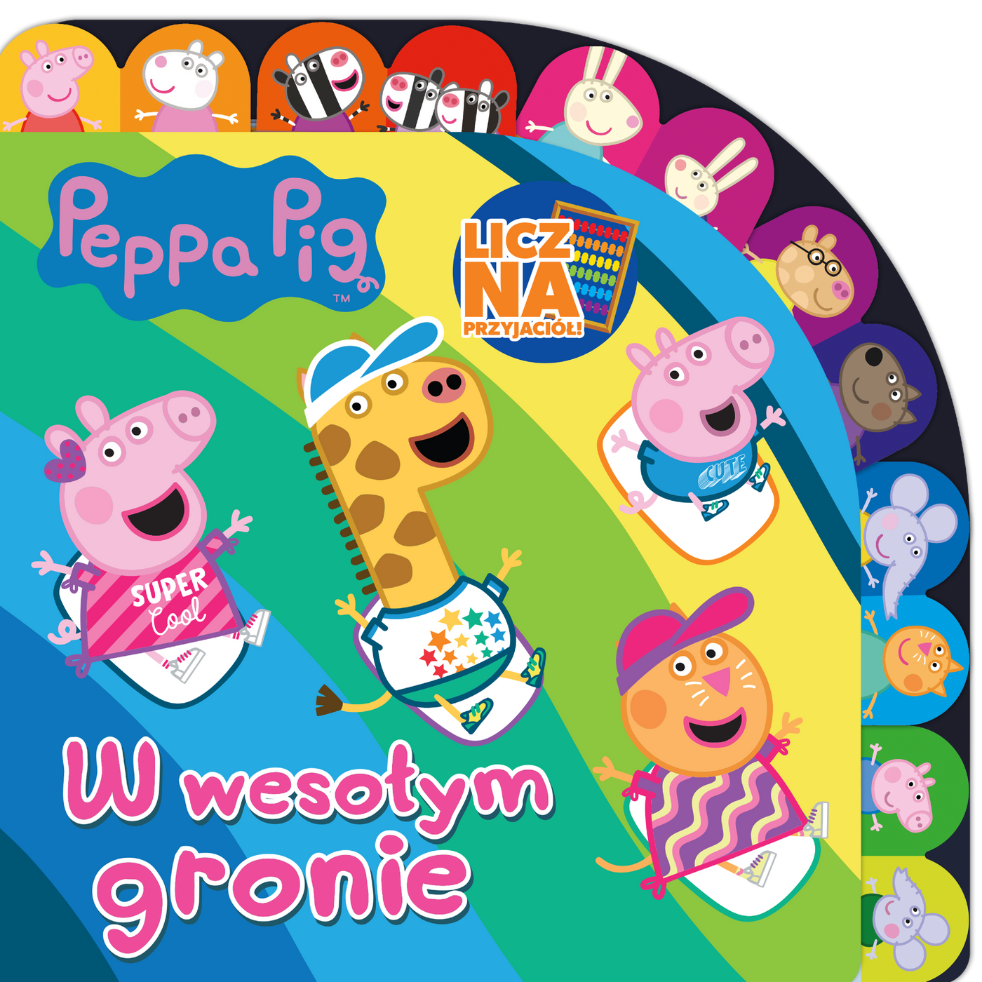 Media Service Zawada Książka dla dzieci Licz na Przyjaciół Świnka Peppa
