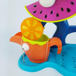 B.Toys Młyn wodny kaskada z atrakcjami zabawka do piasku owoce - 4kidspoint.pl