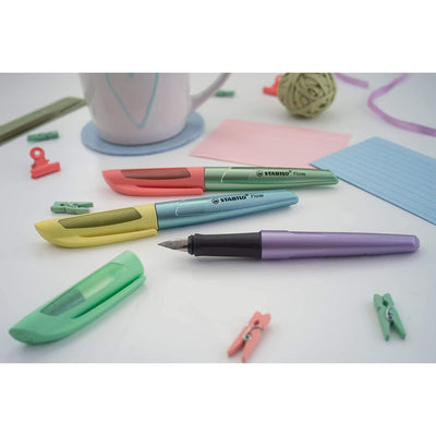 Stabilo Pióro wieczne Flow Cosmetic mrożona cytryna - 4kidspoint.pl